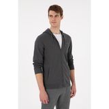 U.S. Polo Assn. Erkek Antrasit Hırka (Örme) 50293412-VR006 - 3XL