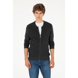 U.s. Polo Assn. Erkek Antrasit Melanj Hırka (Triko) 50293528-VR081