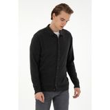 U.S. Polo Assn. Erkek Antrasit Melanj Hırka (Triko) 50297074-VR081 - 3XL