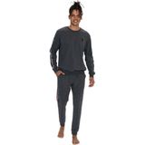 U.S. Polo Assn. Erkek Antrasit Melanj Pijama Takım 18923