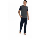 U.s. Polo Assn. Erkek Antrasit Melanj Pijama Takım - XL