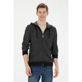U.s. Polo Assn. Erkek Antrasit Melanj Triko Hırka 50271075-vr081