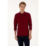 U S POLO ASSN Erkek Basic Sweatshirt 2225784,Bordo 2Xl