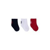 U.S. Polo Assn. Erkek Bebek Çorap, Çok Renkli, 0-3 Ay, 3'lü Set