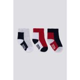 U.S. Polo Assn Erkek Bebek Çorap USB2202 Gri Melanj 3-6 Ay