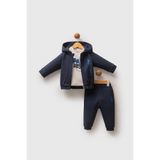 U.S. Polo Assn. Erkek Bebek Eşofman Takımı, Lacivert, 18-24 Ay