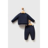 U.S. Polo Assn. Erkek Bebek Eşofman Takımı, Lacivert, 9-12 Ay