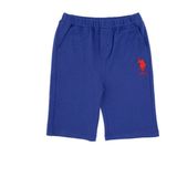 U.S. Polo Assn. Erkek Bebek Mavi Örme Şort 50266005-VR212 - Royal Blue - 2 Yaş