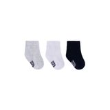 U.S. Polo Assn. Erkek Bebek Yeşil Çorap, 3'lü Set, 18-24 Ay