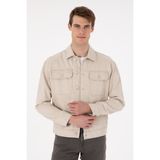U.S. Polo Assn. Erkek Bej Gömlek Jean 50289547-VR011 - XS