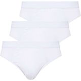 U.S. Polo Assn. Erkek Beyaz 3'lü Slip Külot - M