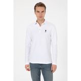 U.s. Polo Assn. Erkek Beyaz Sweatshirt 50307692-VR013