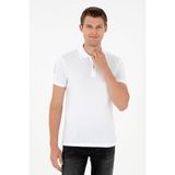 U.S. Polo Assn. Erkek Beyaz Tişört Basic 50284633-Vr013 2XL