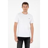 U.s. Polo Assn. Erkek Beyaz Tişört Basic 50284640-vr013 XL