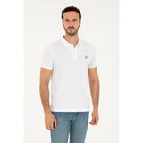 U.S. Polo Assn. Erkek Beyaz Tişört Basic 50294223-VR013 - 2XL