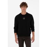 U.S. Polo Assn. Erkek Bisiklet Yaka Comfort Fit Siyah Basic Sweatshirt 50313760-VR046 - Siyah-128 - 2XL