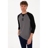 U.S. Polo Assn. Erkek Bisiklet Yaka Regular Fit Siyah İnce Sweatshirt 50315420-VR046