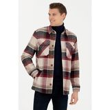 U.S. Polo Assn. Erkek Bordo Ceket 50276552-VR014 - 54 - Dropsuz