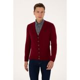 U.s. Polo Assn. Erkek Bordo Hırka (Triko) 50313702-VR014 - 3XL