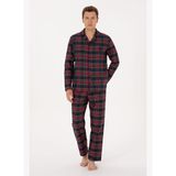 U.S. Polo Assn. Erkek Bordo Pijama Takımı 50318614-VR014