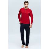 U.S. Polo Assn. Erkek Bordo Pijama Takımı