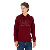 U.S. Polo Assn. Erkek Bordo Sweatshirt 50293439-VR014, Kırmızı, 2XL