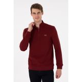 U.s. Polo Assn. Erkek Bordo Sweatshirt 50298243-vr014 Bordo