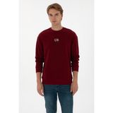 U.s. Polo Assn. Erkek Bordo Sweatshirt 50313760-VR014