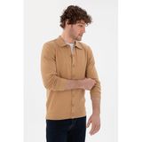 U.S. Polo Assn. Erkek Camel Hırka (Triko) 50298272-VR015
