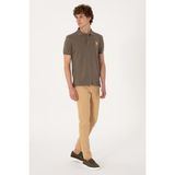 U.S. Polo Assn. Erkek Camel Kanvas Pantolon 50309142-VR015 - Camel - Altın - 38 - 32