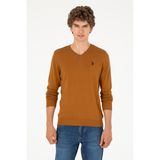 U.S. Polo Assn. Erkek Coconut Kazak/triko 50293512-VR153, Yeşil, M