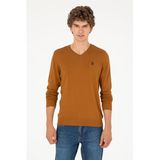 U.S. Polo Assn. Erkek Coconut Kazak/triko 50293512-VR153, Yeşil