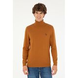 U.S. Polo Assn. Erkek Coconut Kazak/triko 50293523-VR153, Yeşil, 3XL