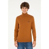 U.S. Polo Assn. Erkek Coconut Kazak/triko 50293523-VR153, Yeşil