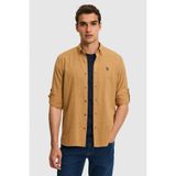 U.S. Polo Assn. Erkek Coconut Uzun Kollu Basic Gömlek 50324660-VR153