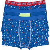 U.S. Polo Assn. Erkek Çocuk 3'lü Boxer Takım 50319394-VR028 - Indigo - 3 - 4 Yaş