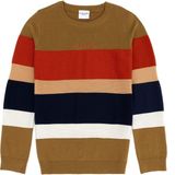 U.S. Polo Assn. Erkek Çocuk Açık Haki Bisiklet Yaka Kazak 50271362-VR183 - 13 - 14 Yaş - Haki-1070