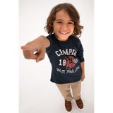 U.S. Polo Assn. Erkek Çocuk Açık Lacivert Bisiklet Yaka Süprem Sweatshirt 50316507-VR059