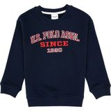 U.S. Polo Assn. Erkek Çocuk Açık Lacivert Bisiklet Yaka Sweatshirt 50313843-VR059 - 10 - 11 Yaş