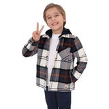 U.S. Polo Assn. Erkek Çocuk Açık Lacivert Gömlek Desenli 50309707-VR059