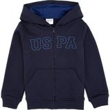 U.s. Polo Assn. Erkek Çocuk Açık Lacivert Hırka (Örme) 50313844-VR059 - 9 - 10 Yaş