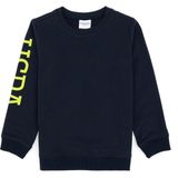 U.S. Polo Assn. Erkek Çocuk Açık Lacivert İnce Bisiklet Yaka Basic Sweatshirt 50313831-VR059 - 10 - 11 Yaş