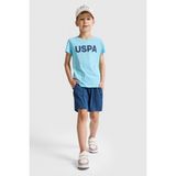 U.s. Polo Assn. Erkek Çocuk Açık Lacivert Şort (Örme) 50327065-VR059 - 4 - 5 Yaş