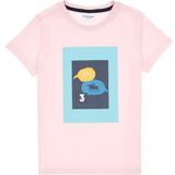 U.S. Polo Assn. Erkek Çocuk Açık Pembe Bisiklet Yaka Tişört 50307152-VR078 - 9 - 10 Yaş