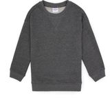 U.S. Polo Assn. Erkek Çocuk Antrasit Melanj Bisiklet Yaka Basic Sweatshirt 50313829-VR081 - 7 - 8 Yaş