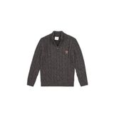 U.S. Polo Assn. Erkek Çocuk Antrasit Melanj Kazak/Triko 50315628-VR081