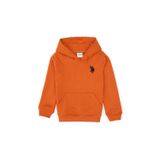 U.S. Polo Assn. Erkek Çocuk Bakır Basic Kapüşonlu Sweatshirt 50308442-VR182