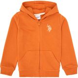U.S. Polo Assn. Erkek Çocuk Bakır Fermuarlı Kapüşonlu Sweatshirt 50316706-VR182 - 7 - 8 Yaş