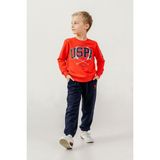 U.s. Polo Assn. Erkek Çocuk Baskılı Kırmızı Uzun Kol Eşofman Takımı US2618-C-V2 US2618-C-V2 - 7 - 8 Yaş