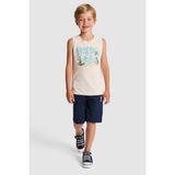 U.s. Polo Assn. Erkek Çocuk Bej Pijama Takım 50328674-VR011 - 14 - 15 Yaş